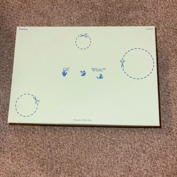 Off White “For Walking Out Of Office” White Black - Picture 9 of 10